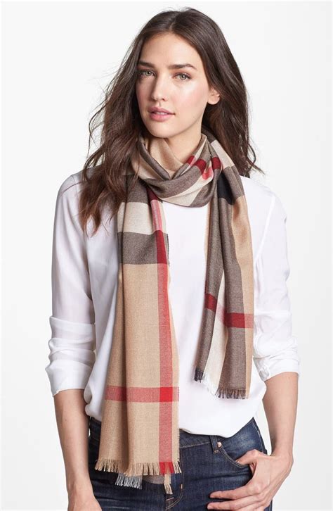 nordstrom scarves burberry|burberry scarf for women.